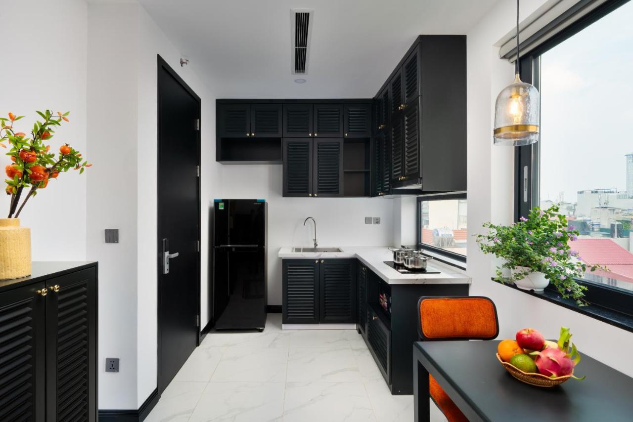 The Galaxy Home Doi Can Hotel And Apartment 河内 外观 照片